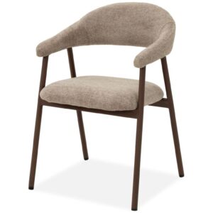 Taupe Fabric Dining Chair