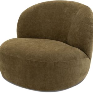 Olive Fabric Accent Chair