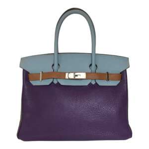 Hermès Birkin 30 Arlequin Bag PHW