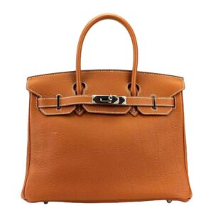 Hermes Birkin 30 Gold Togo Leather Palladium Hardware