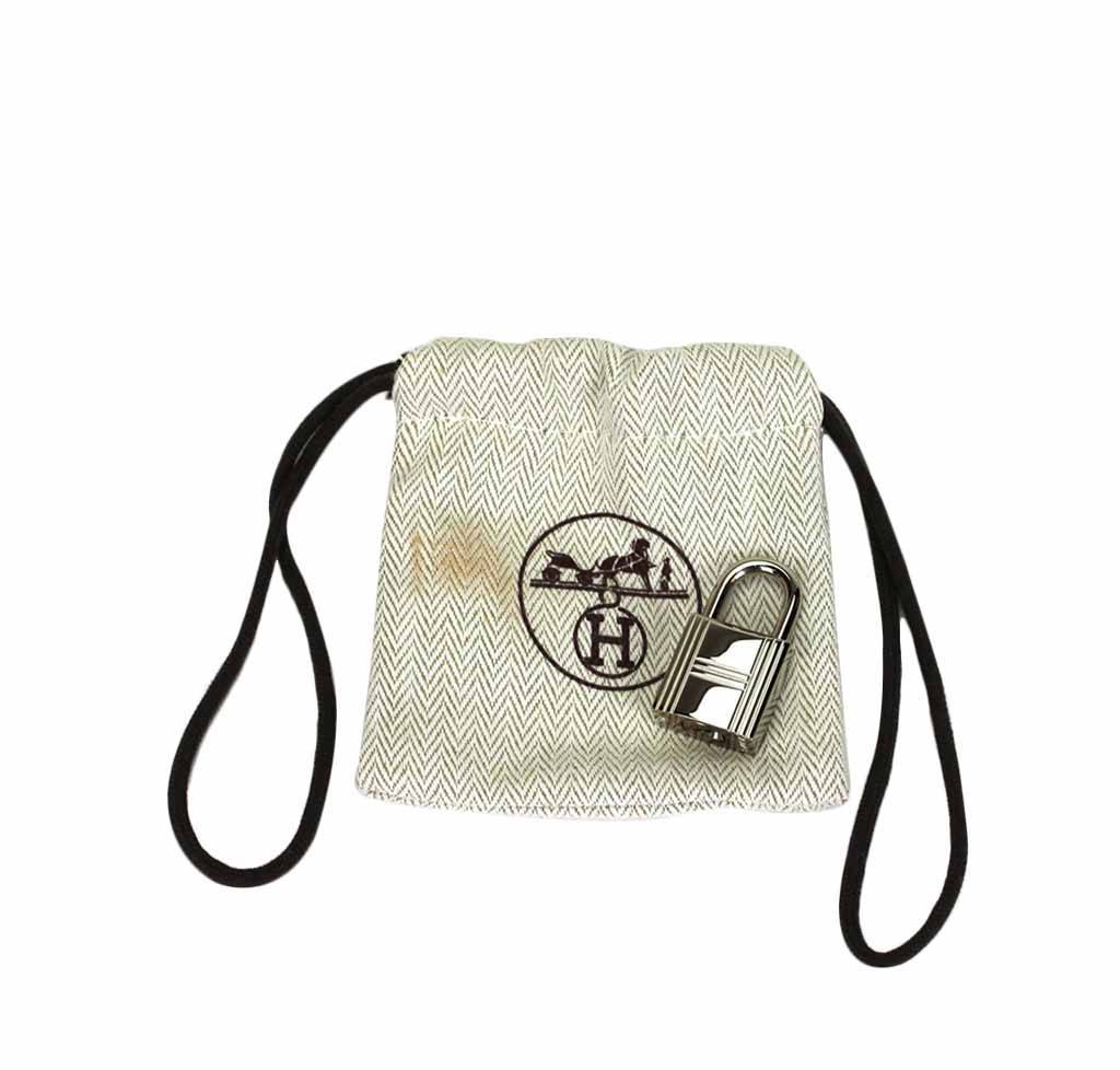 Hermes Birkin 30 Toile Natural Barenia Leather Palladium Hardware Limited Edition - Image 9
