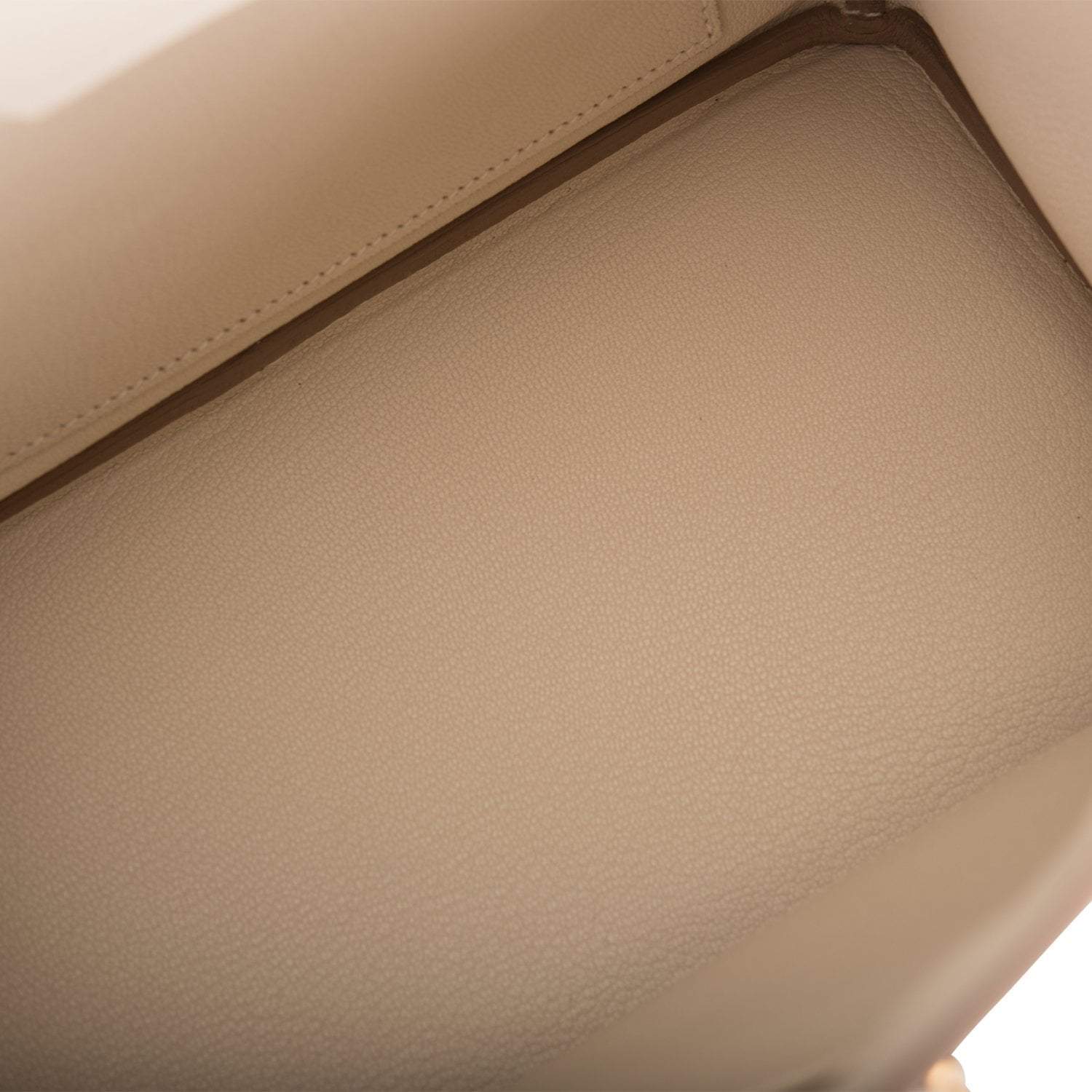 Hermes Birkin 25 Craie Togo Gold Hardware - Image 8
