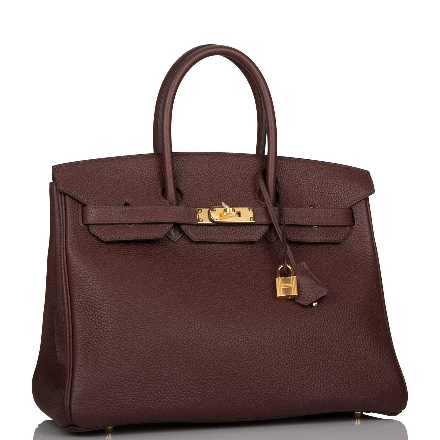 Hermes Birkin 35 Havane Clemence Gold Hardware - Image 2