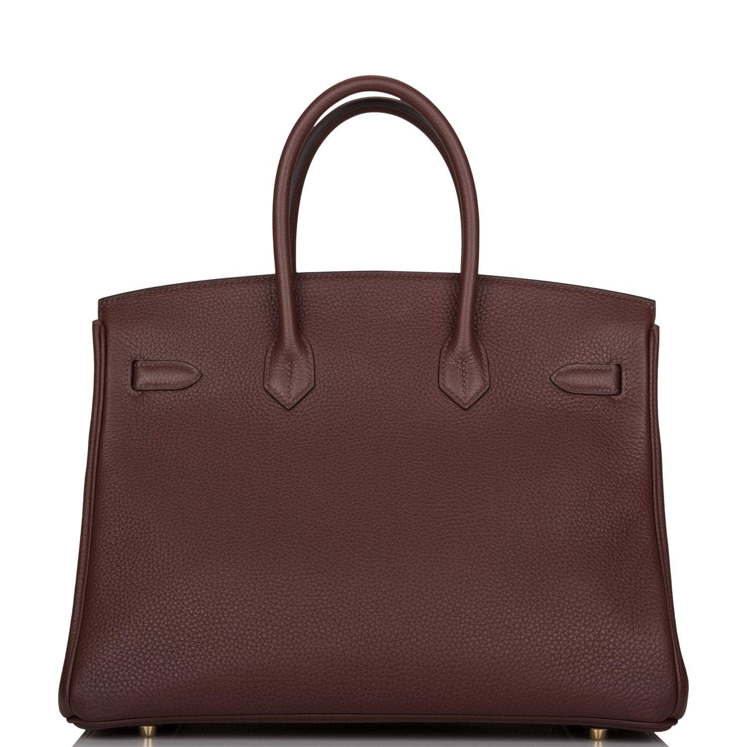 Hermes Birkin 35 Havane Clemence Gold Hardware - Image 4