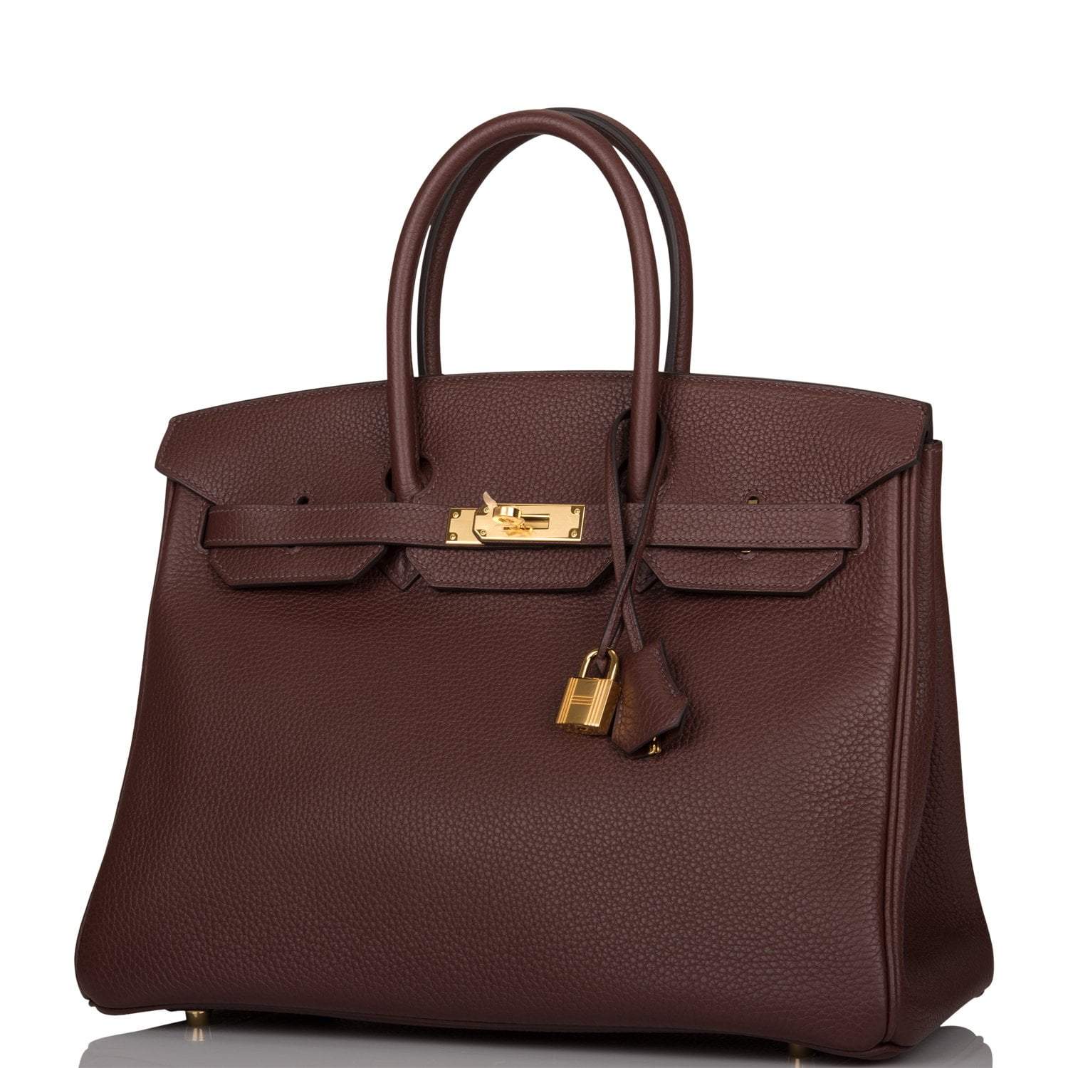 Hermes Birkin 35 Havane Clemence Gold Hardware - Image 5