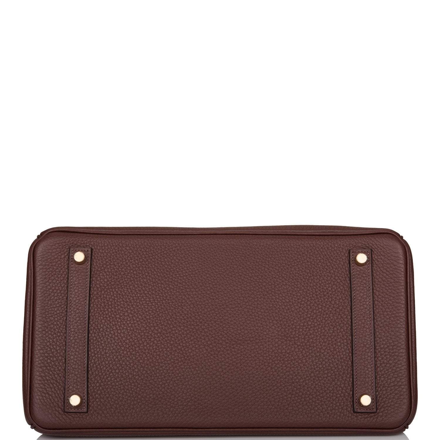 Hermes Birkin 35 Havane Clemence Gold Hardware - Image 6