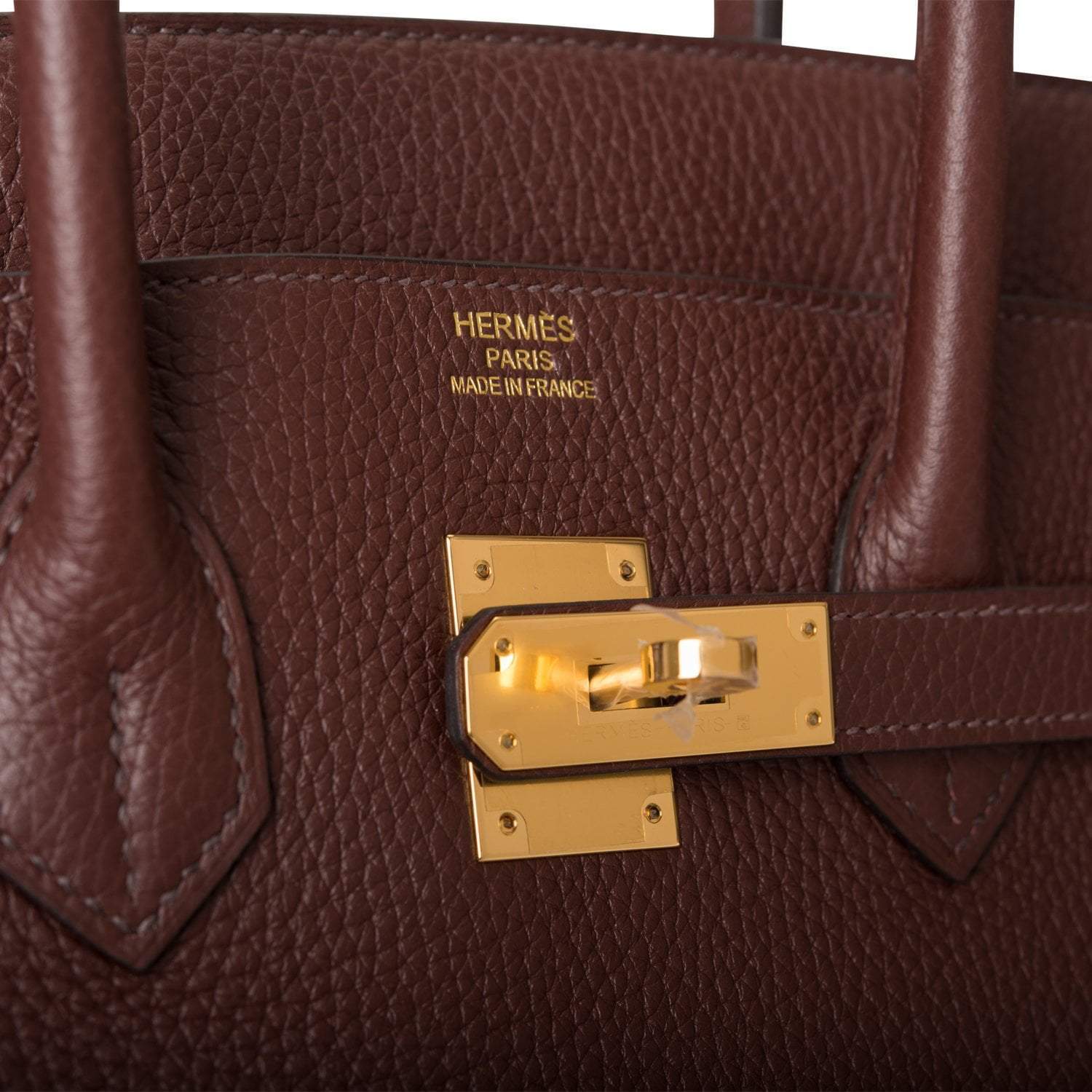Hermes Birkin 35 Havane Clemence Gold Hardware - Image 7