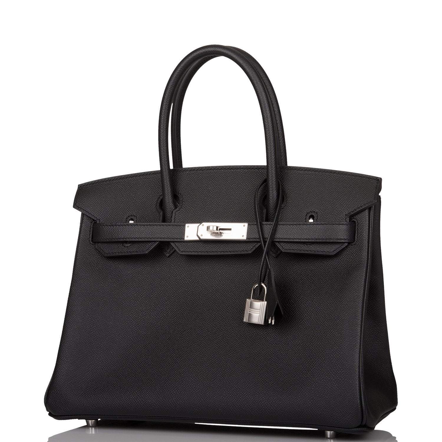 Hermes Black Epsom Birkin 30cm Palladium Hardware - Image 9