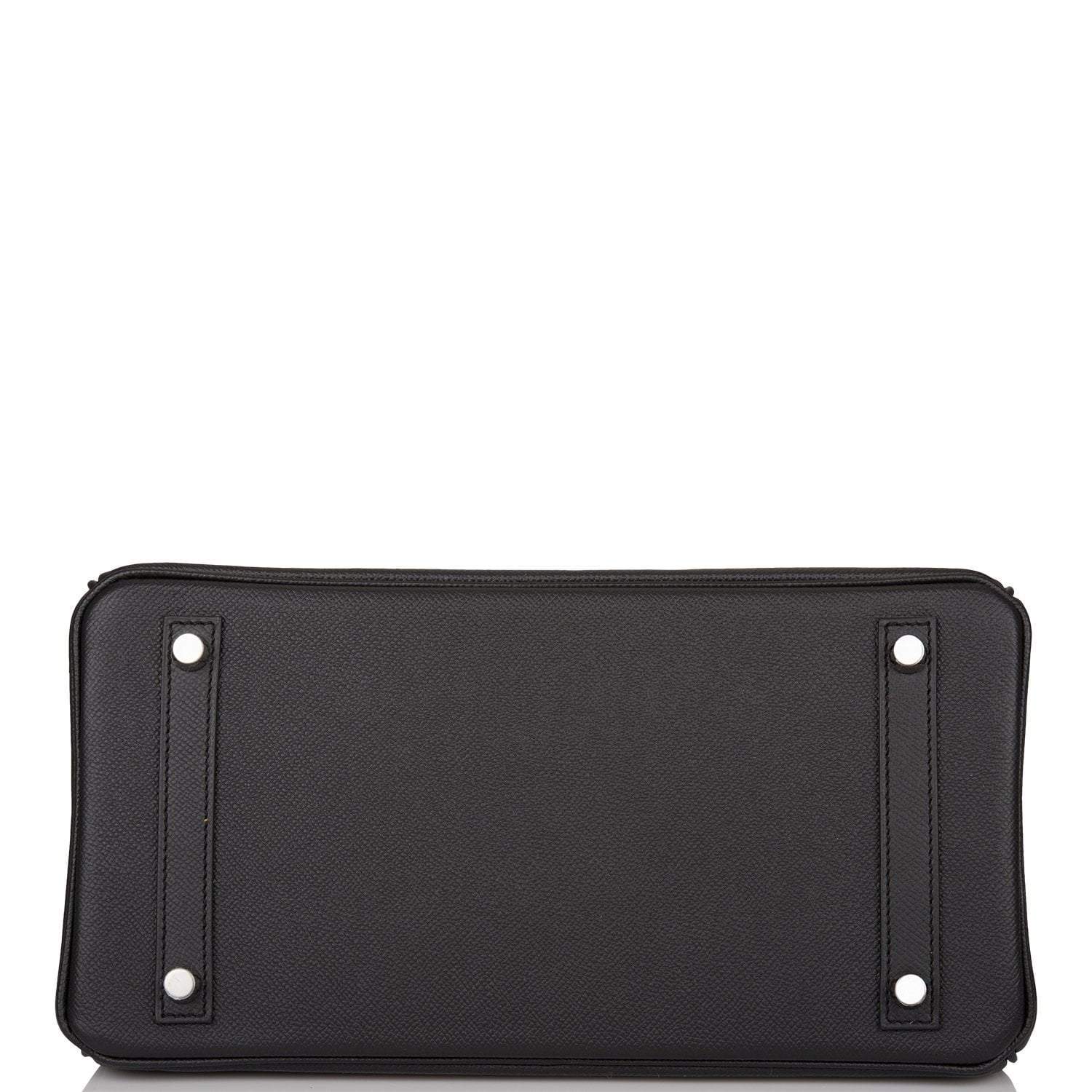 Hermes Black Epsom Birkin 30cm Palladium Hardware - Image 10