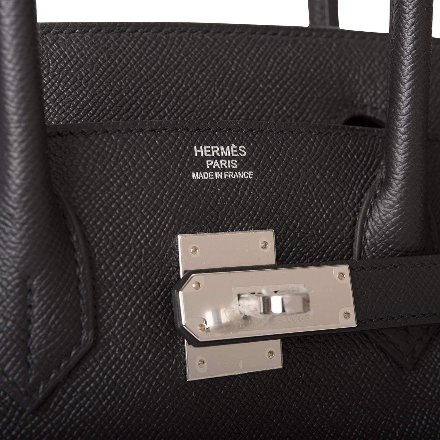 Hermes Black Epsom Birkin 30cm Palladium Hardware - Image 12