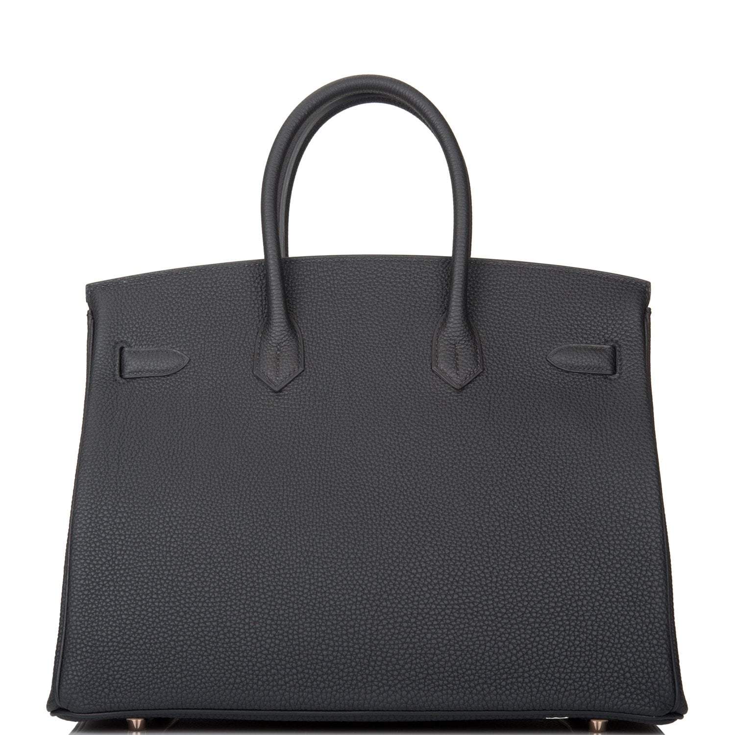 Hermes Birkin 35 Black Togo Rose Gold Hardware - Image 4