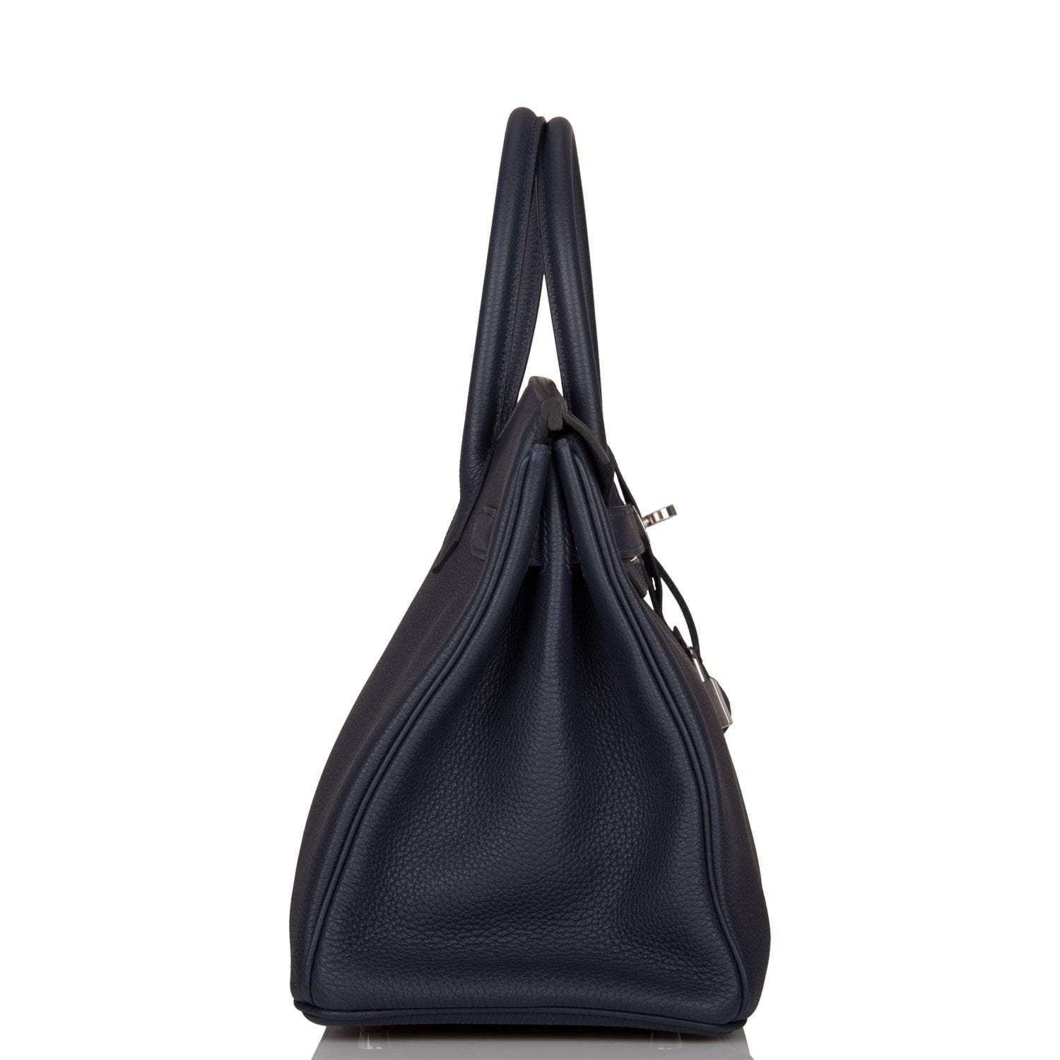 Hermes Bleu Nuit Togo Birkin 30cm Palladium Hardware - Image 3
