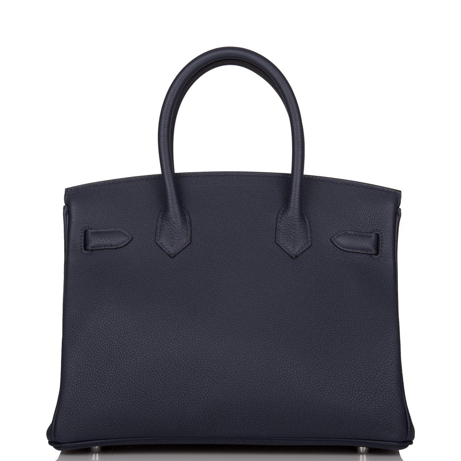 Hermes Bleu Nuit Togo Birkin 30cm Palladium Hardware - Image 4