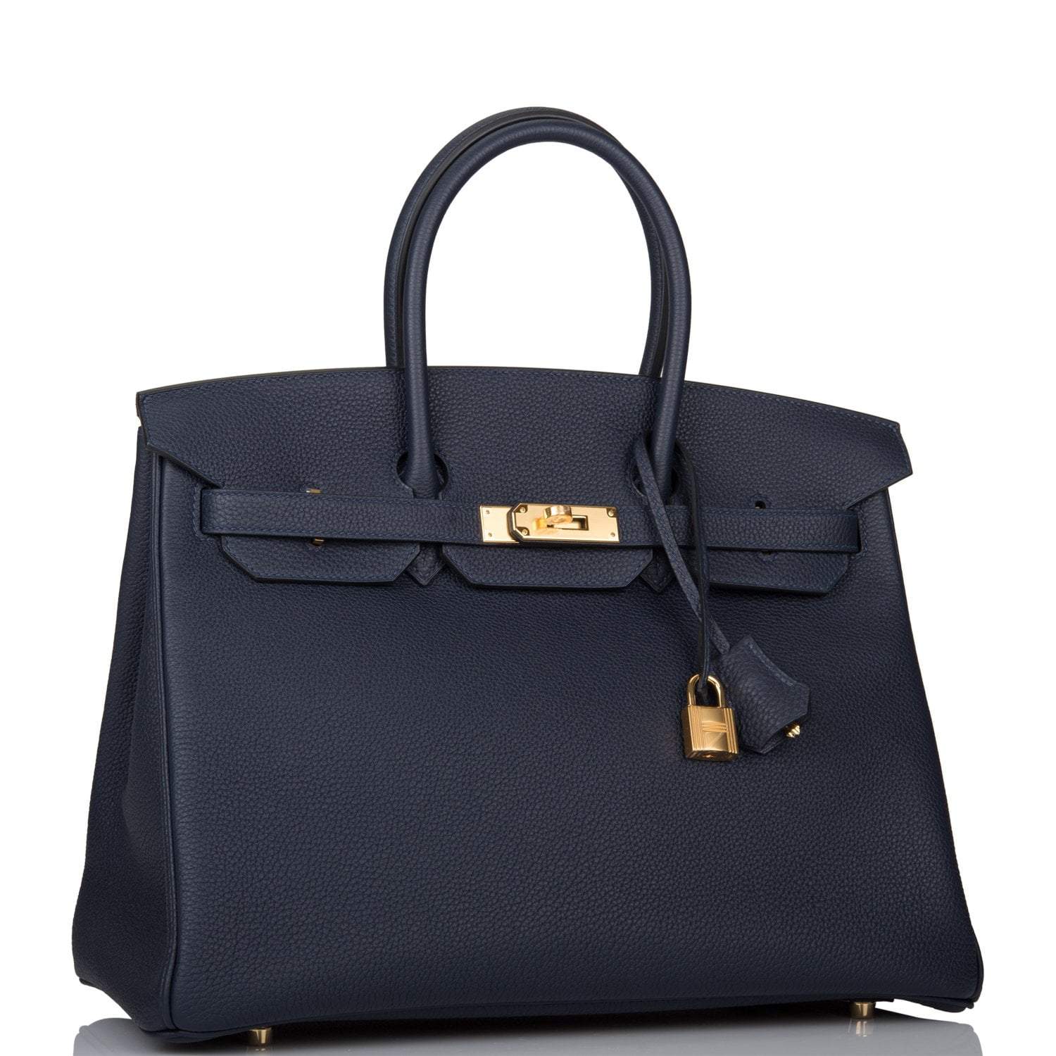 Hermes Bleu Nuit Togo Birkin 35cm Gold Hardware - Image 2