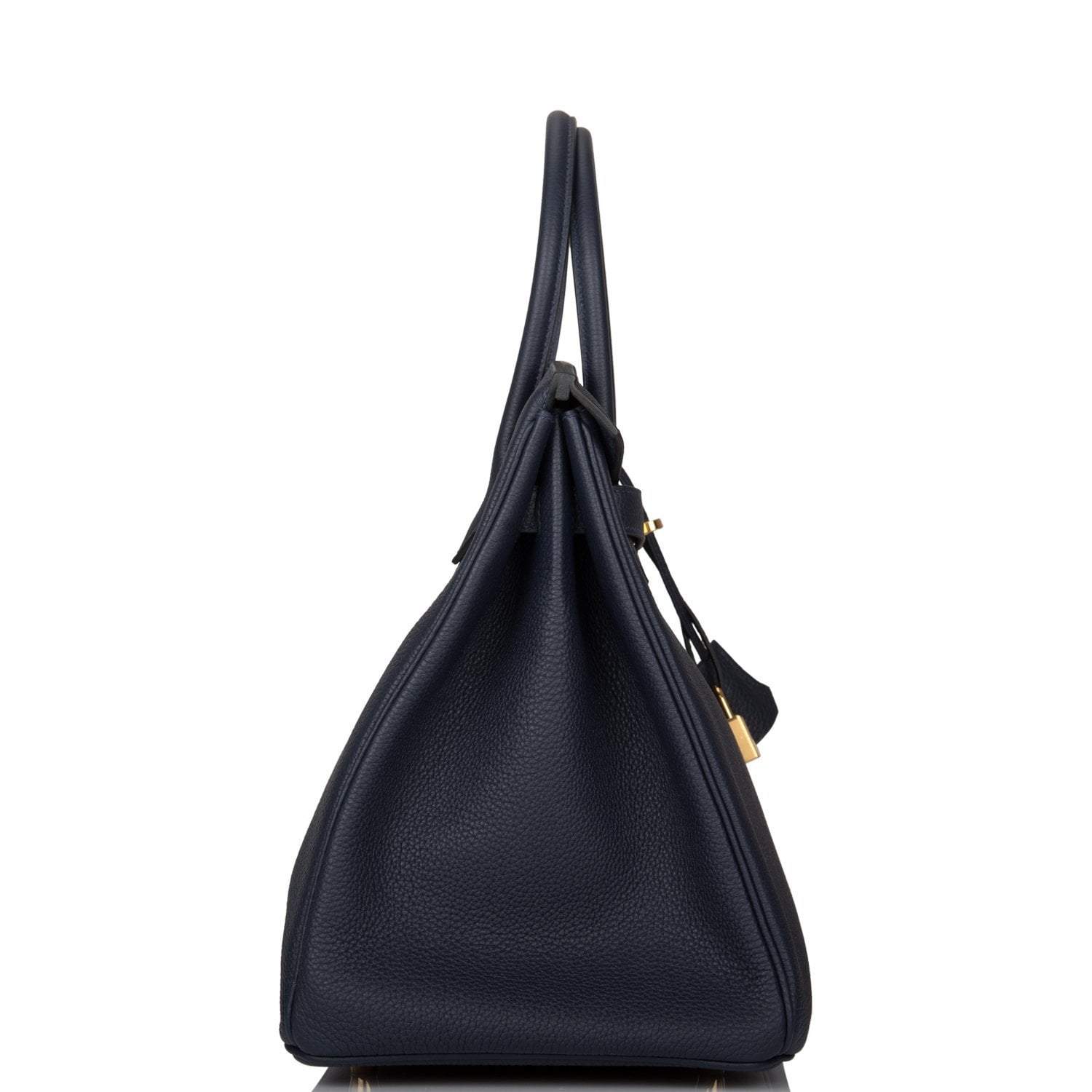 Hermes Bleu Nuit Togo Birkin 35cm Gold Hardware - Image 3