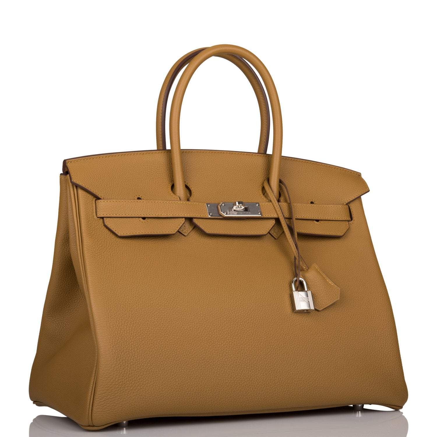 Hermes Birkin 35 Bronze D'Or Togo Palladium Hardware - Image 2