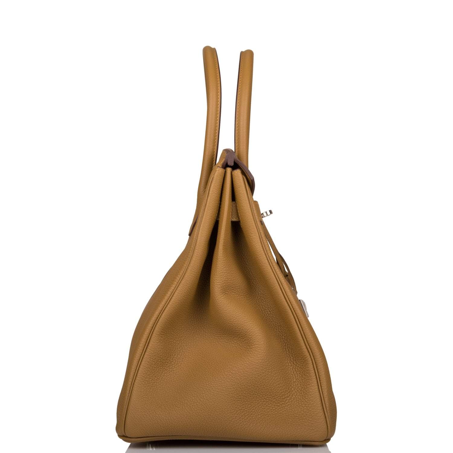 Hermes Birkin 35 Bronze D'Or Togo Palladium Hardware - Image 3