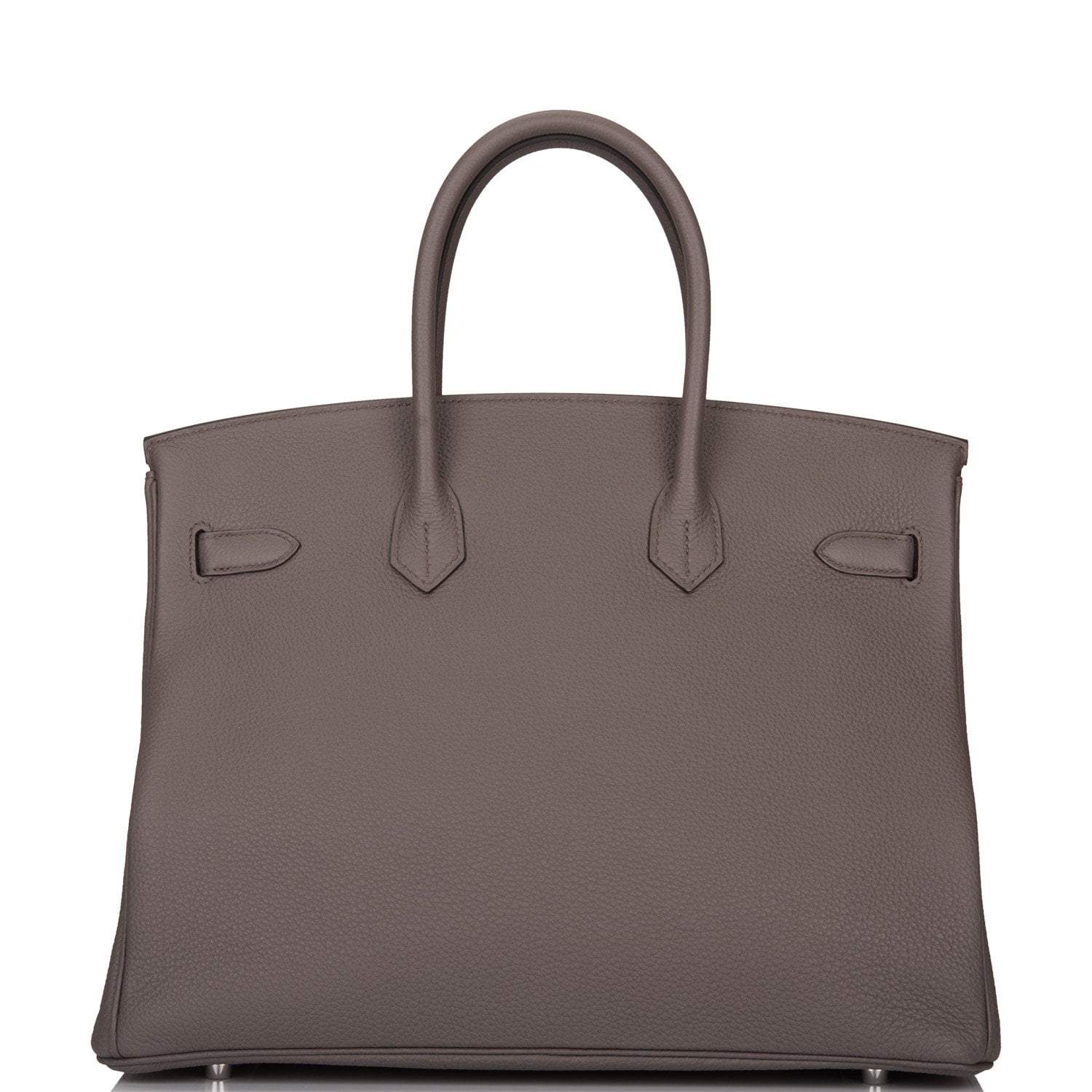 Hermes Birkin 35cm Etain Togo Palladium Hardware - Image 4