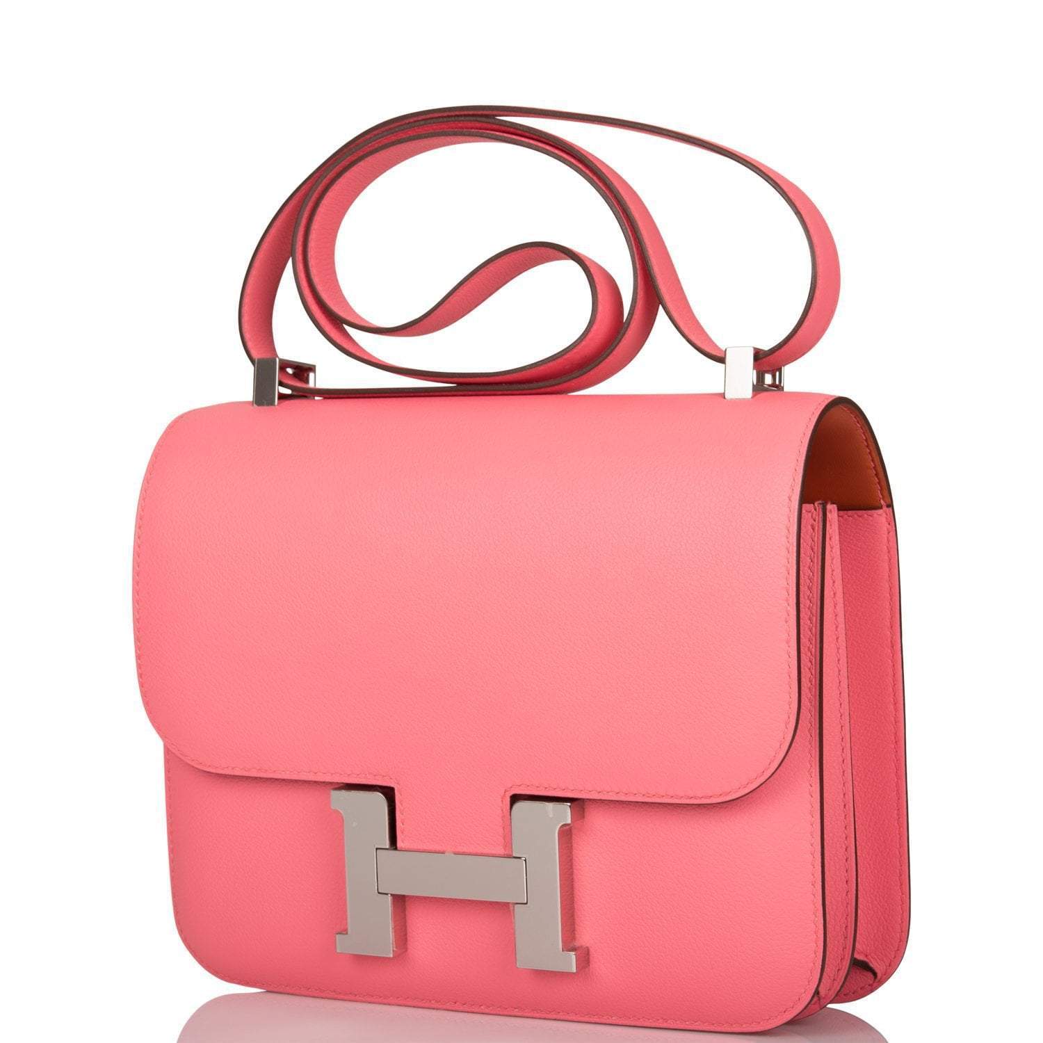 Hermes Constance 24 Rose D'Ete Verso Evercolor - Image 5