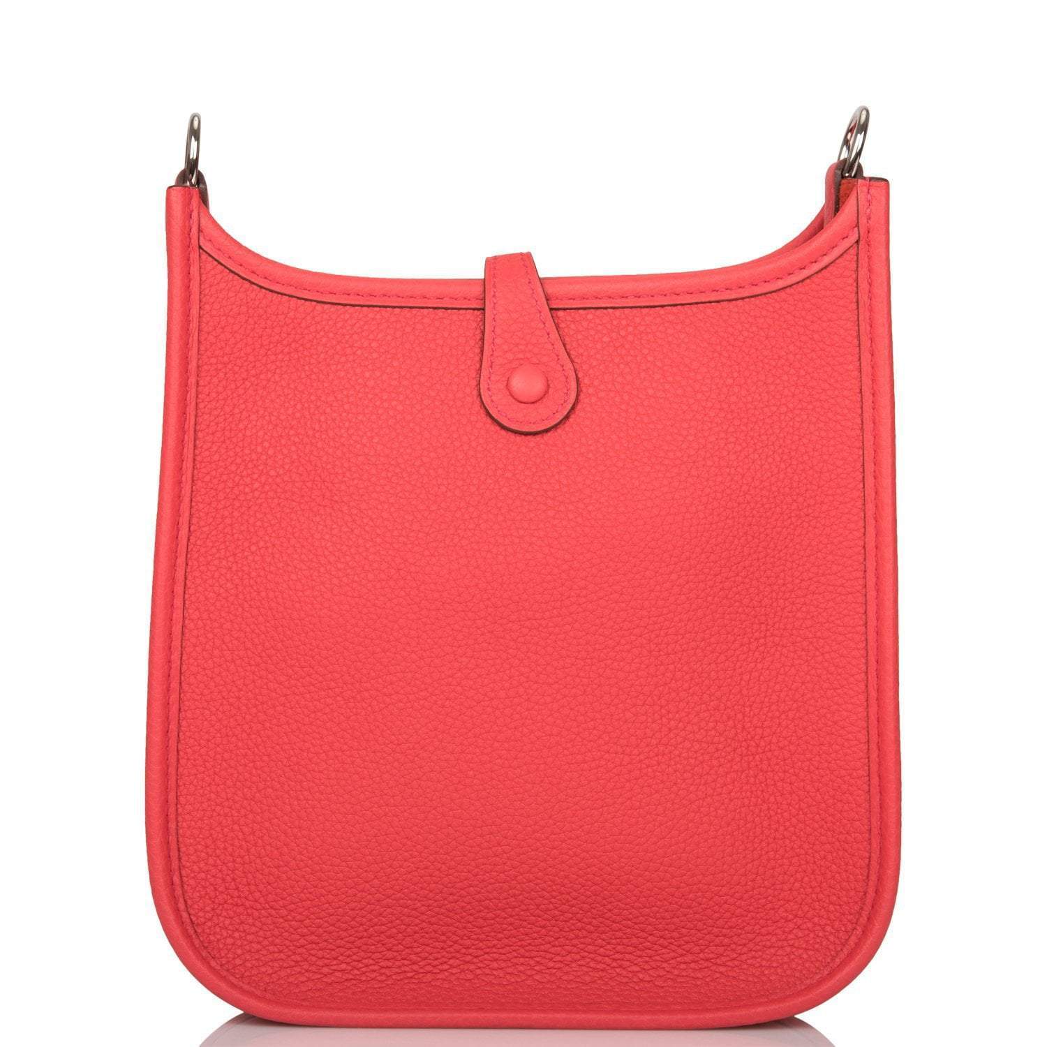 Hermes Bougainvillea Clemence Evelyne TPM Bag Palladium Hardware - Image 4