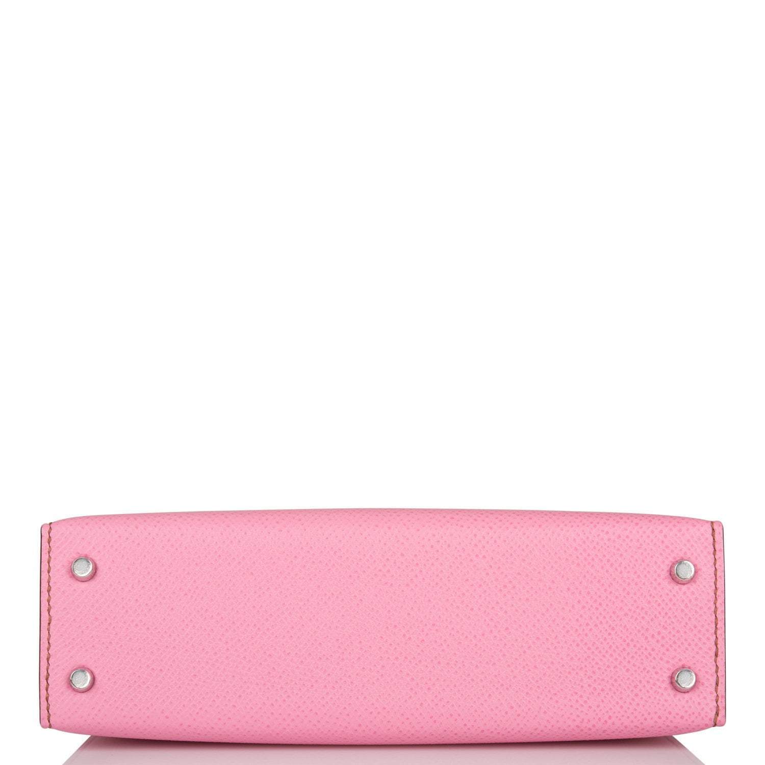 Hermes Bubblegum 5p Epsom Sellier Kelly 20cm Palladium Hardware - Image 6