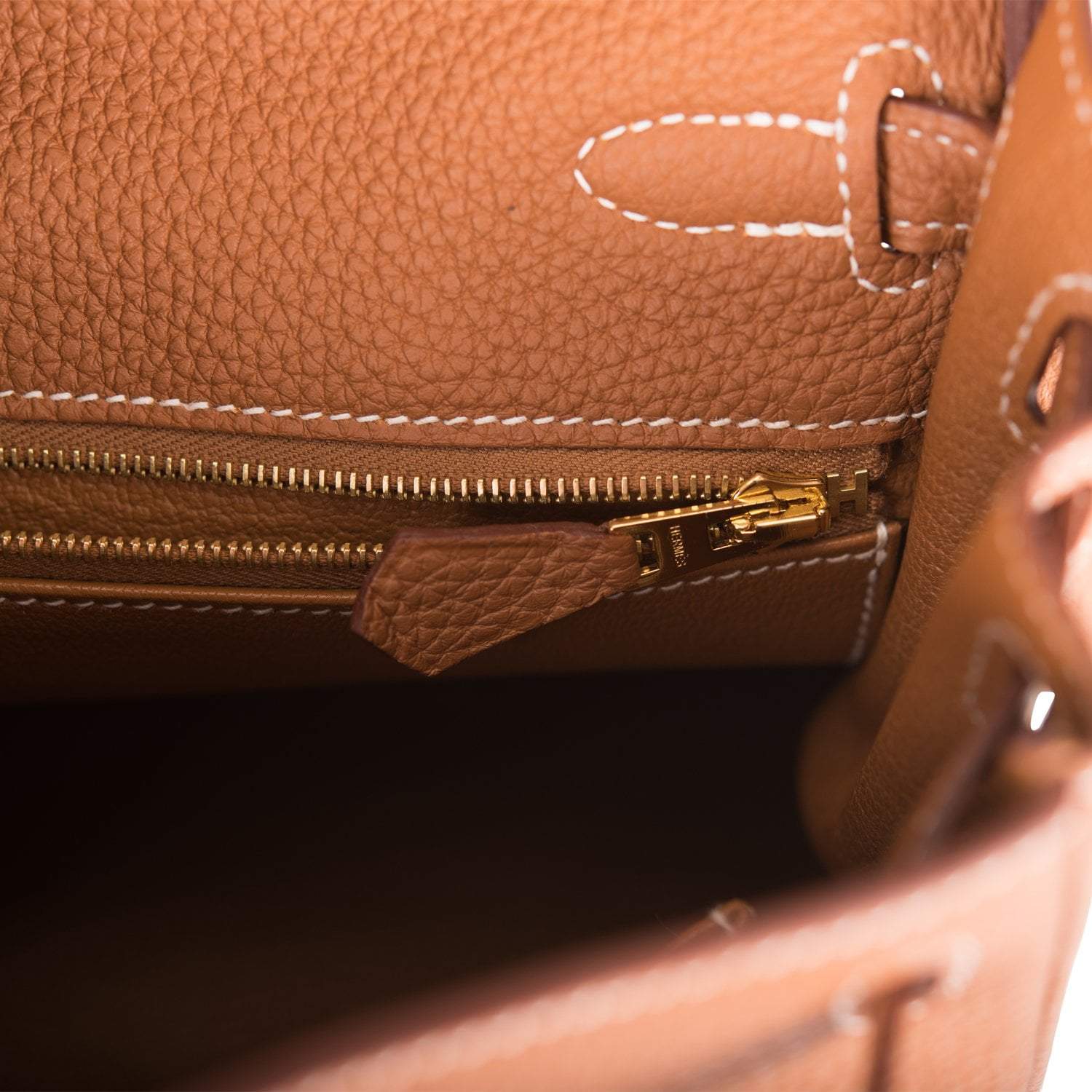 Hermes Gold Togo Retourne Kelly 25cm Gold Hardware - Image 9