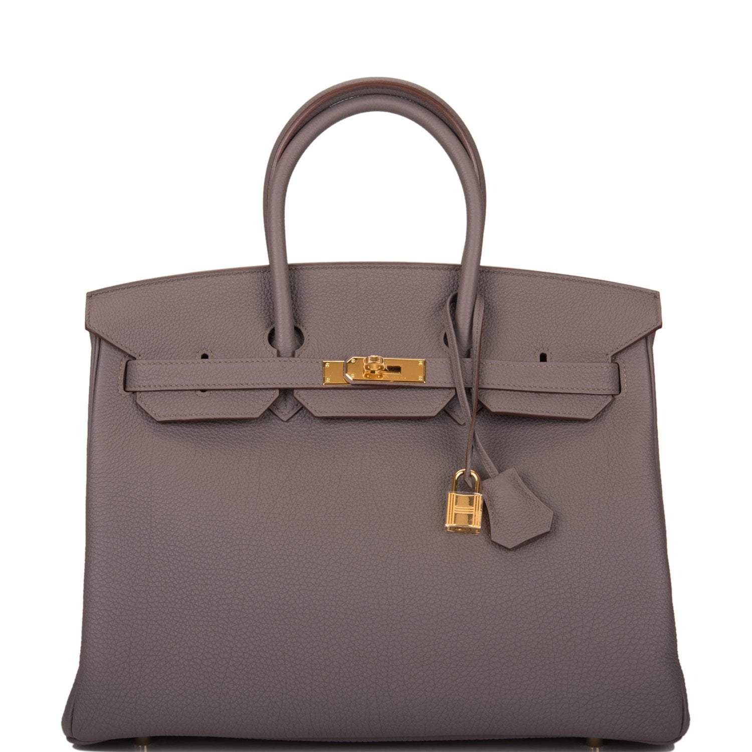 Hermes Etain Togo Birkin 35cm Gold Hardware - Image 9
