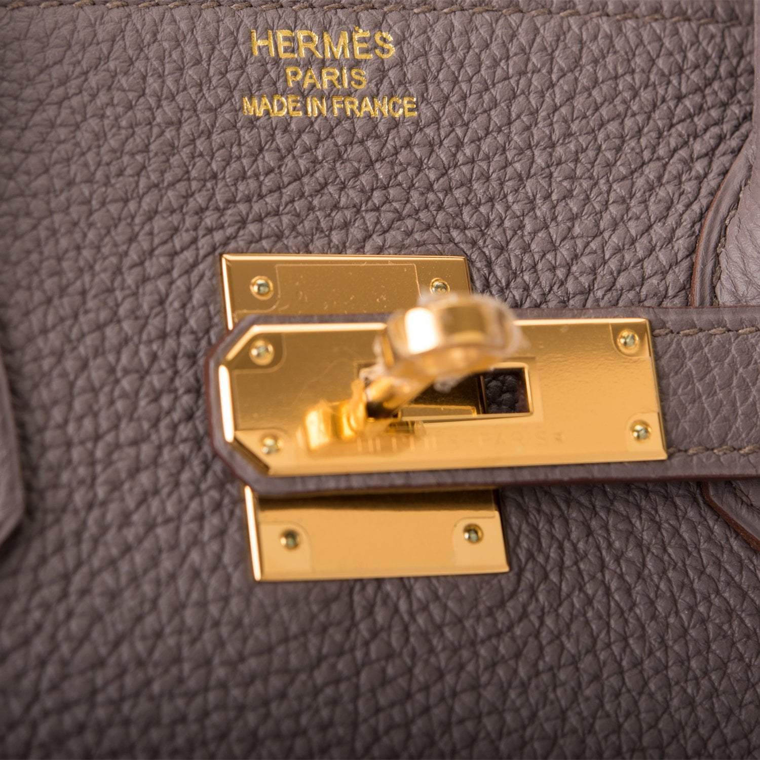 Hermes Etain Togo Birkin 35cm Gold Hardware - Image 15