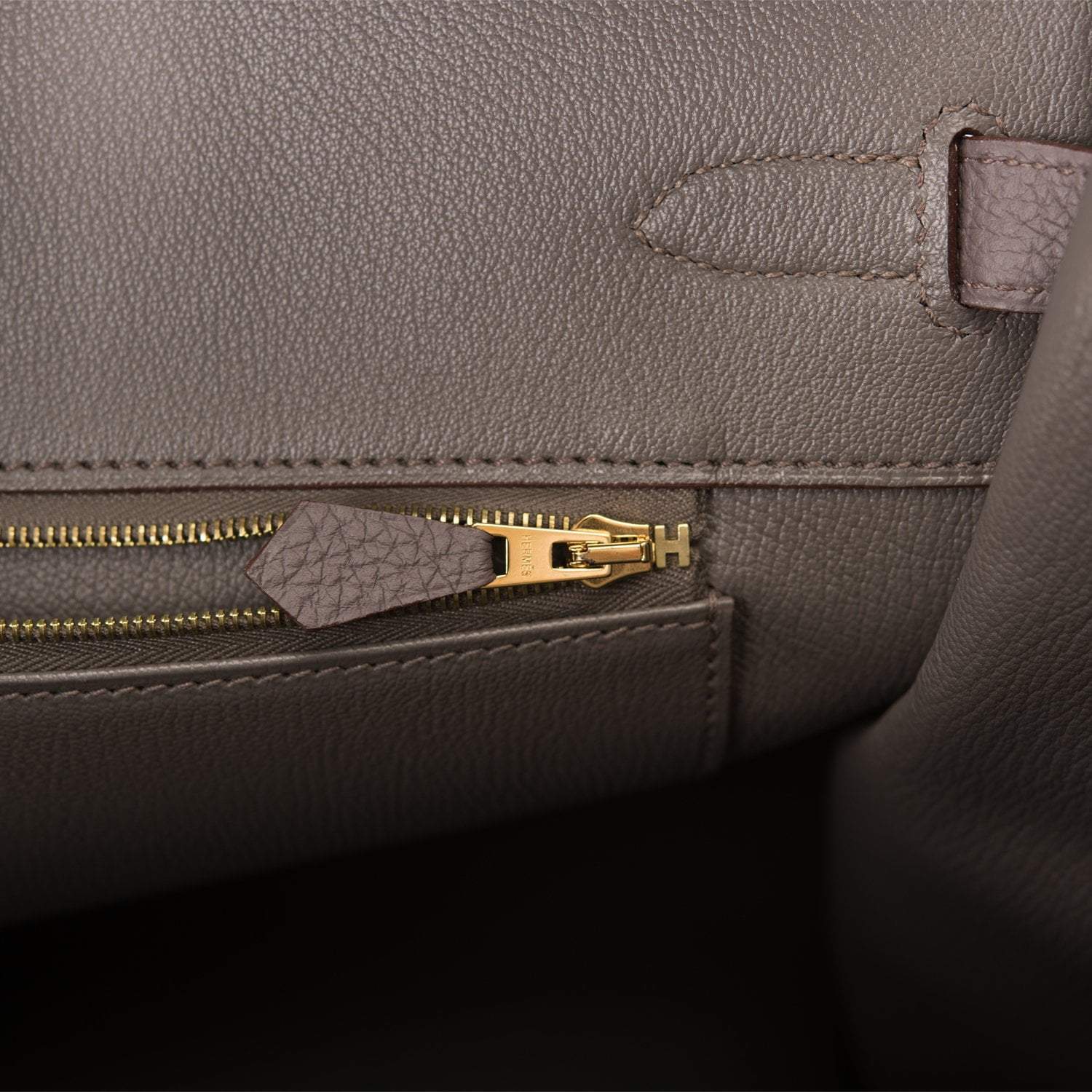 Hermes Etain Togo Birkin 35cm Gold Hardware - Image 17