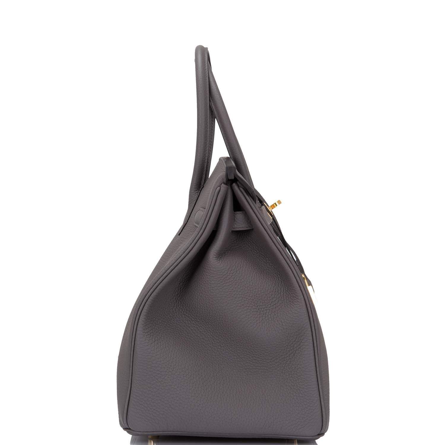 Hermes Etain Togo Birkin 35cm Gold Hardware - Image 3