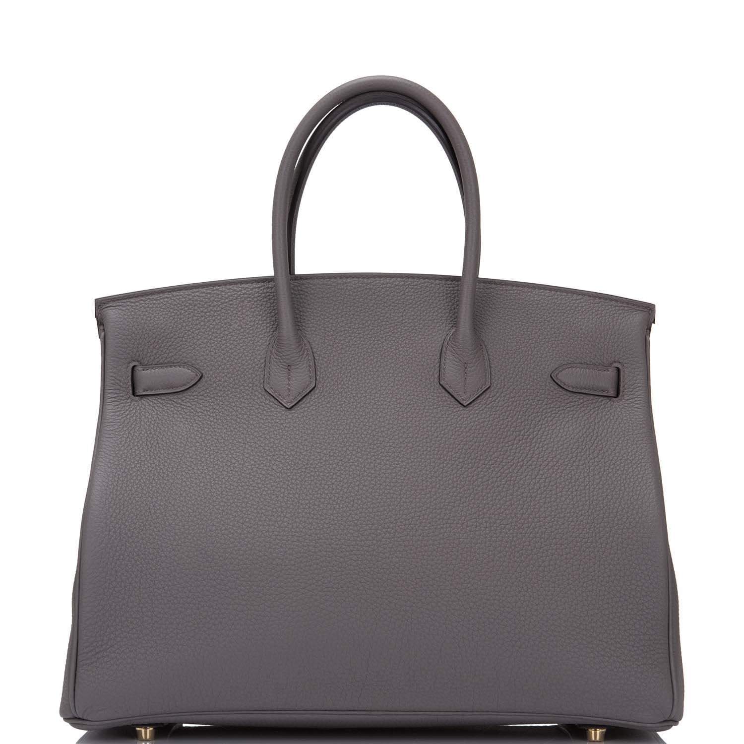 Hermes Etain Togo Birkin 35cm Gold Hardware - Image 4