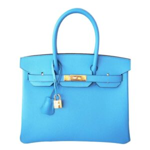 Hermès Birkin 30 Blue Paradise Epsom Bag GHW