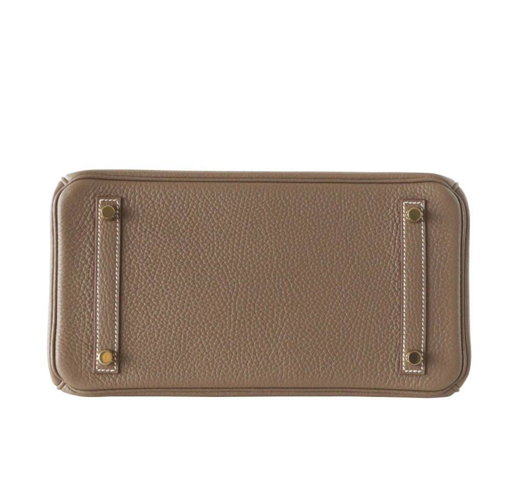 Hermes Birkin 30 Etoupe Togo Leather Gold Hardware - Image 5