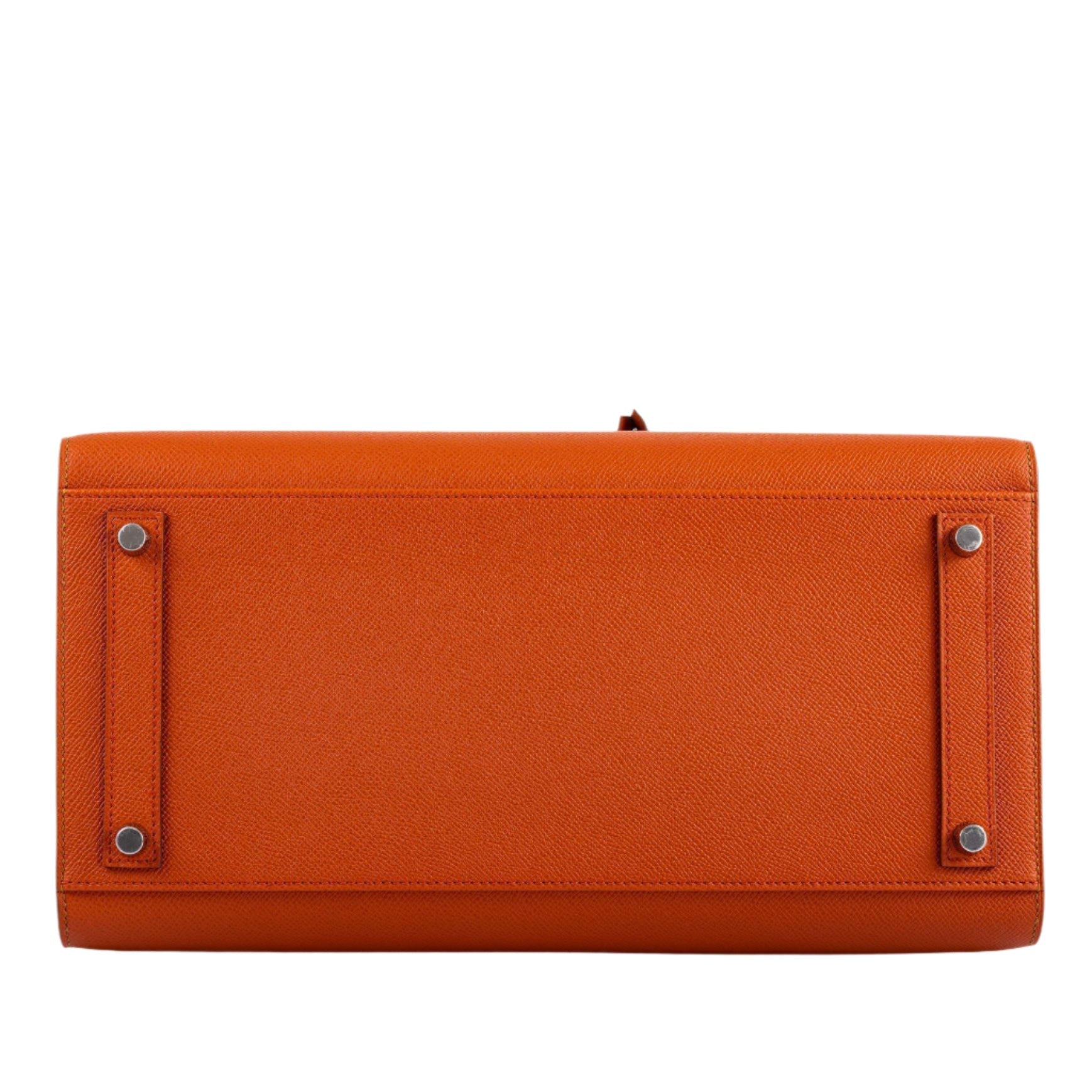 Hermes Birkin 35 Sellier "Sunrise" Rainbow Epsom Palladium Hardware - 2020, Y - Image 5
