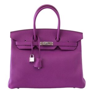 Hermes Birkin 35 HSS Tosca Clemence Leather Palladium Hardware