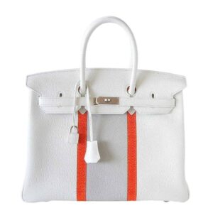 Hermès Birkin 35 White Club Bag PHW