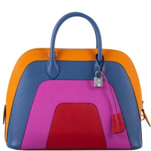 Hermes Bolide 1923 30 Rainbow Bag Sunset Epsom Palladium Hardware 2020 Y