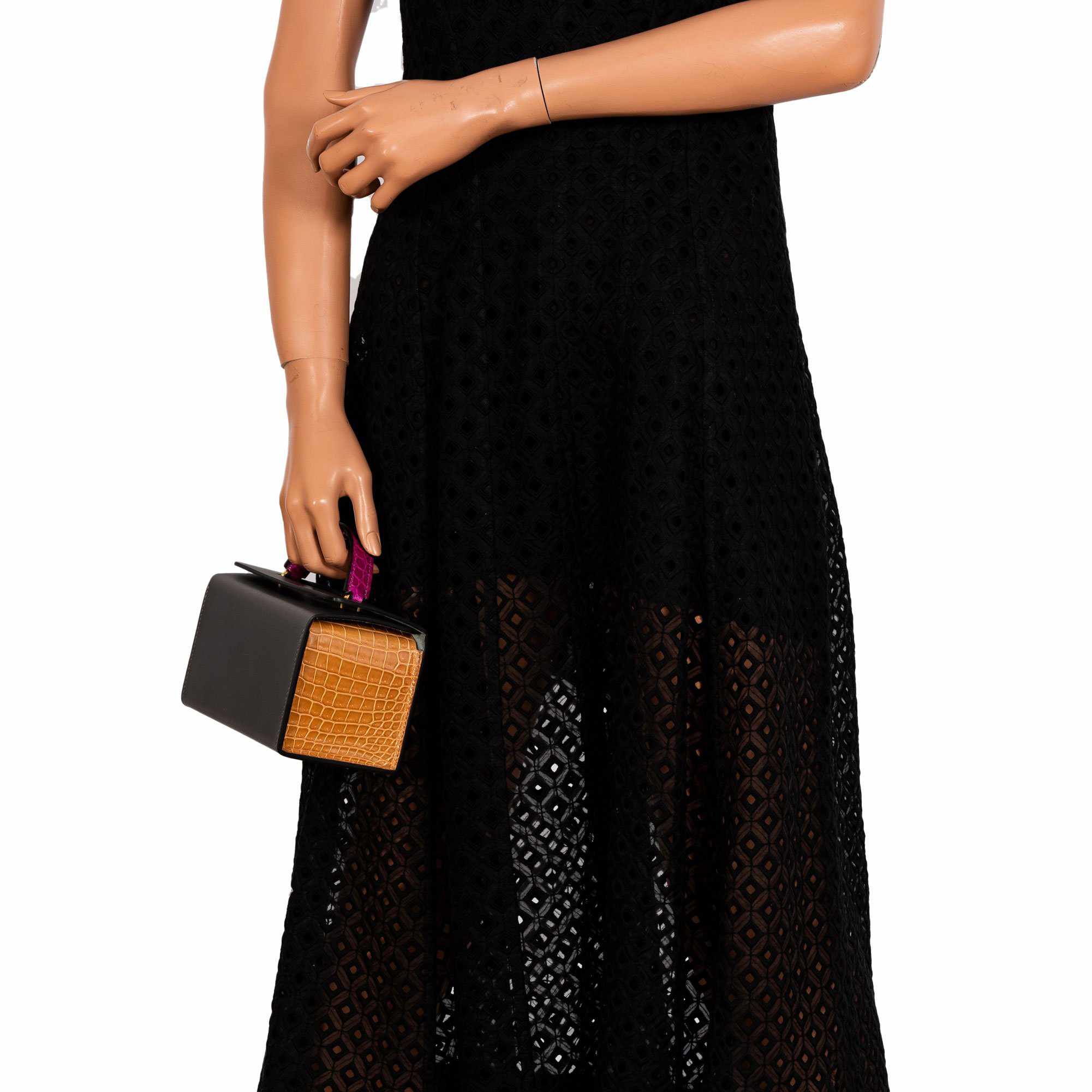 Hermes petit h Minaudiere Porosus Crocodile - Image 2