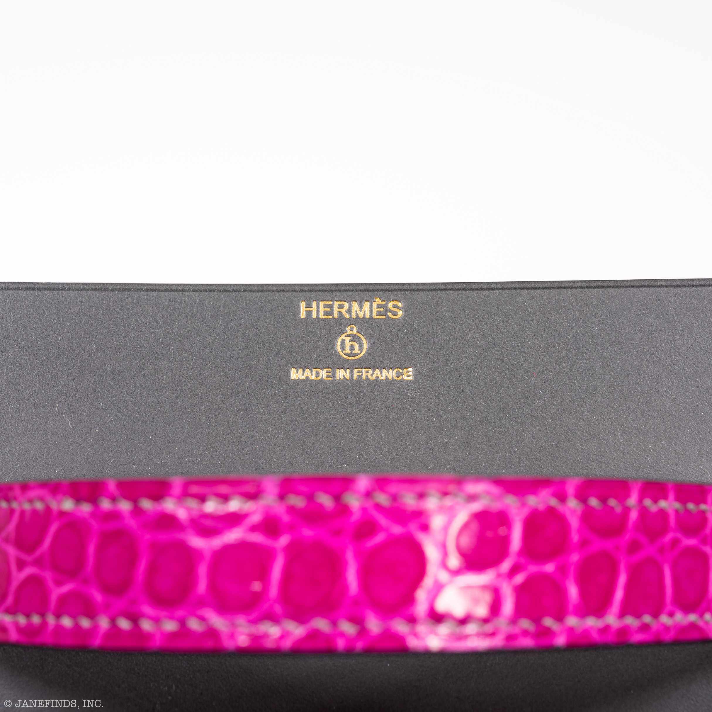 Hermes petit h Minaudiere Porosus Crocodile - Image 4