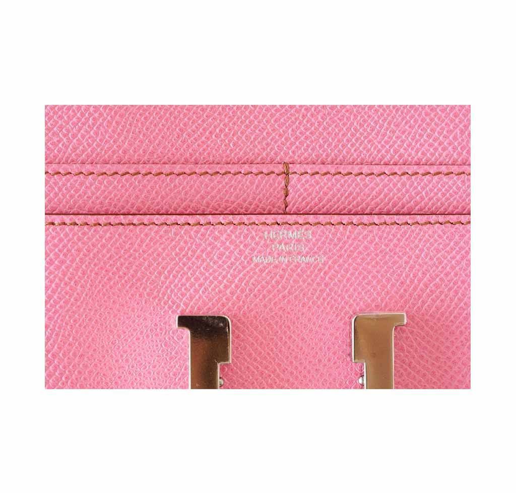 Hermes Constance 5P Pink Epsom Leather Palladium Hardware - Image 3
