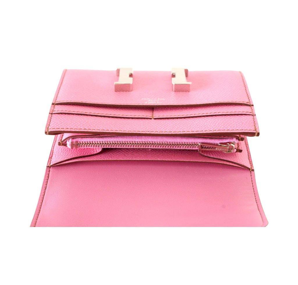 Hermes Constance 5P Pink Epsom Leather Palladium Hardware - Image 4