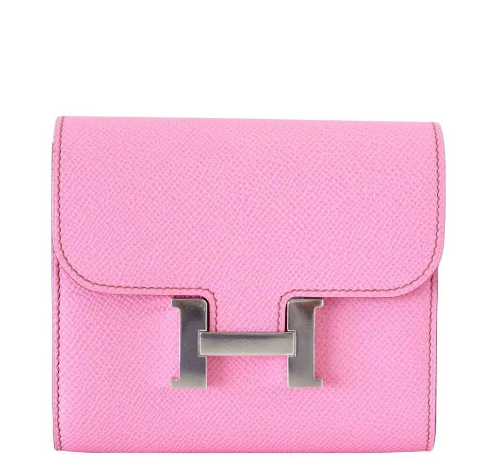 Hermes Constance 5P Pink Epsom Leather Palladium Hardware