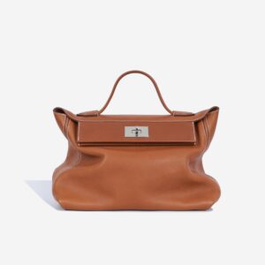 Hermès 24/24 35 Bag in Gold Barenia