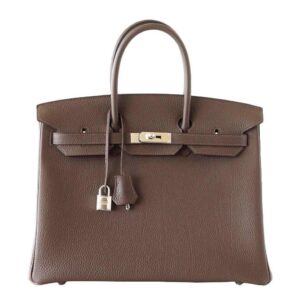 Hermes Birkin 35 Ecorce Togo Leather Palladium Hardware