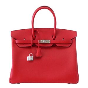 Hermès Birkin 35 Rouge Casaque Epsom Bag PHW