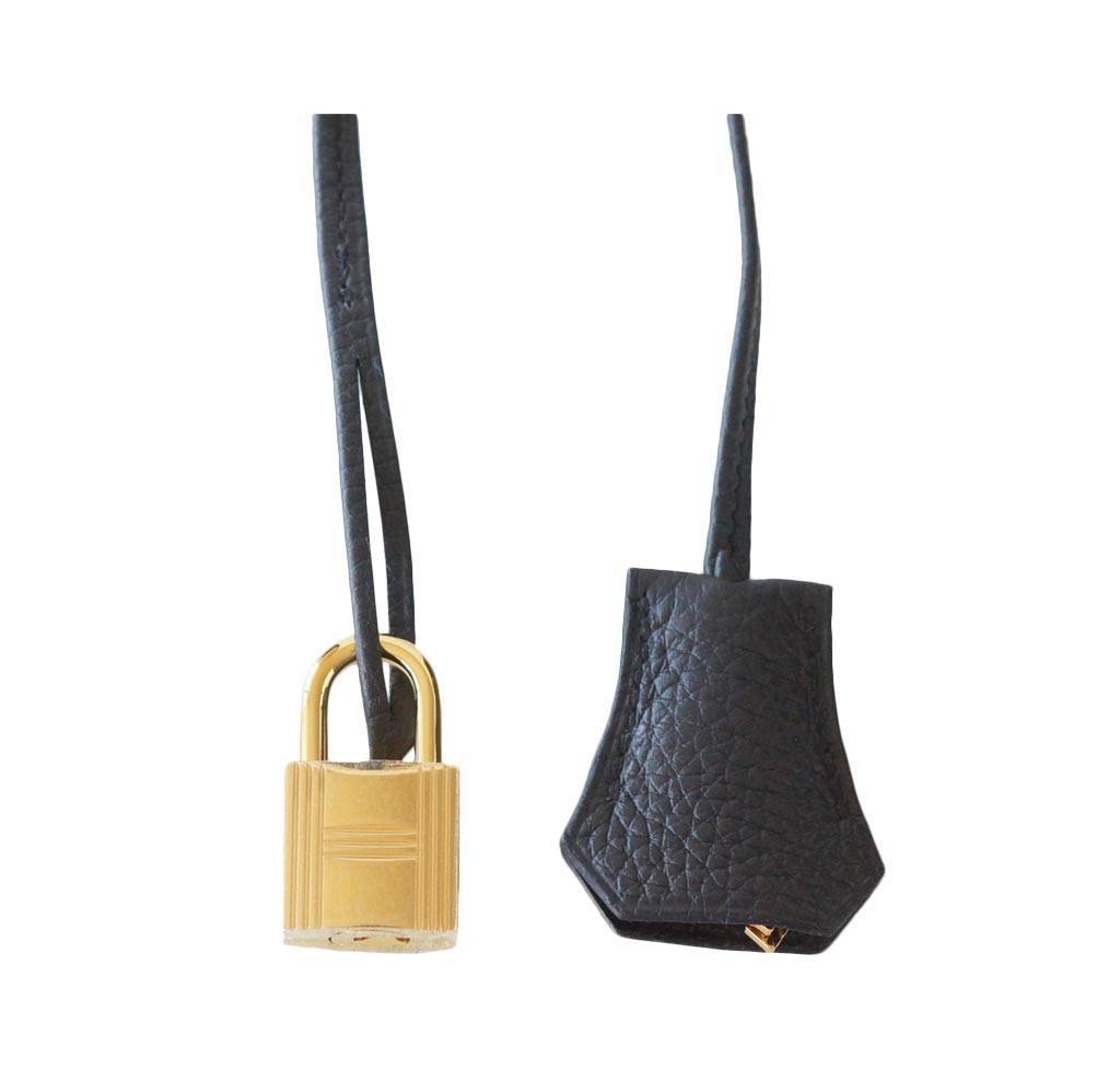 Hermes Birkin 40 Plomb Togo Leather Gold Hardware - Image 7