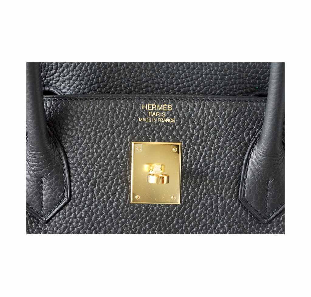 Hermes Birkin 40 Plomb Togo Leather Gold Hardware - Image 6