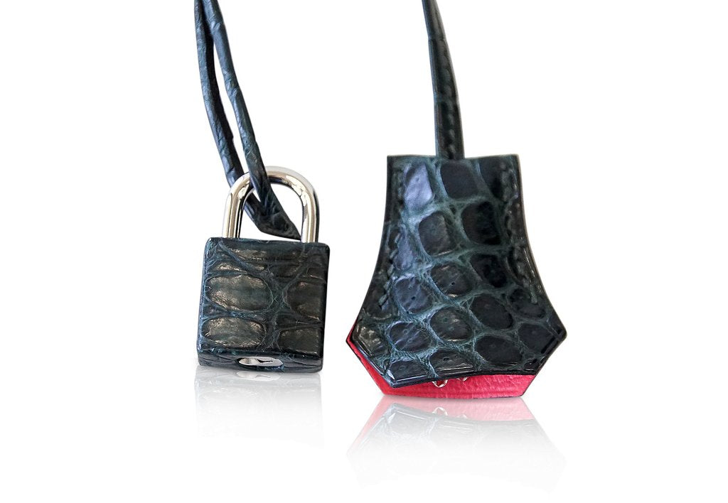 Hermes Birkin 30 Patchwork Vert Multi-Material Palladium Hardware Limited Edition - Image 13