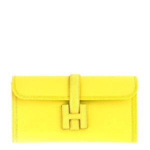 Hermes Jige Elan 29 Cummin Swift Leather and Lizard Clutch