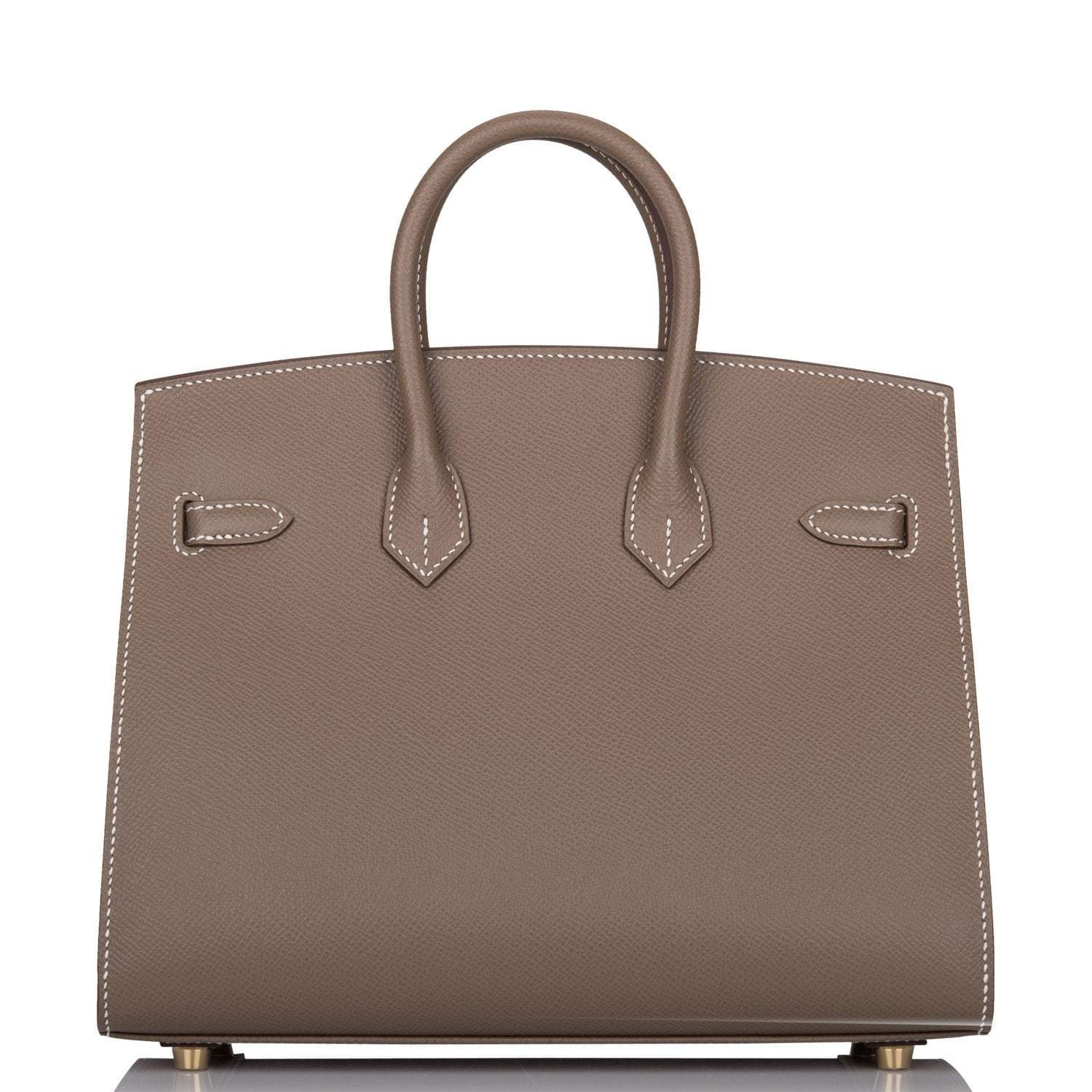 Hermes Birkin Sellier 25 Etoupe Epsom Gold Hardware - Image 4